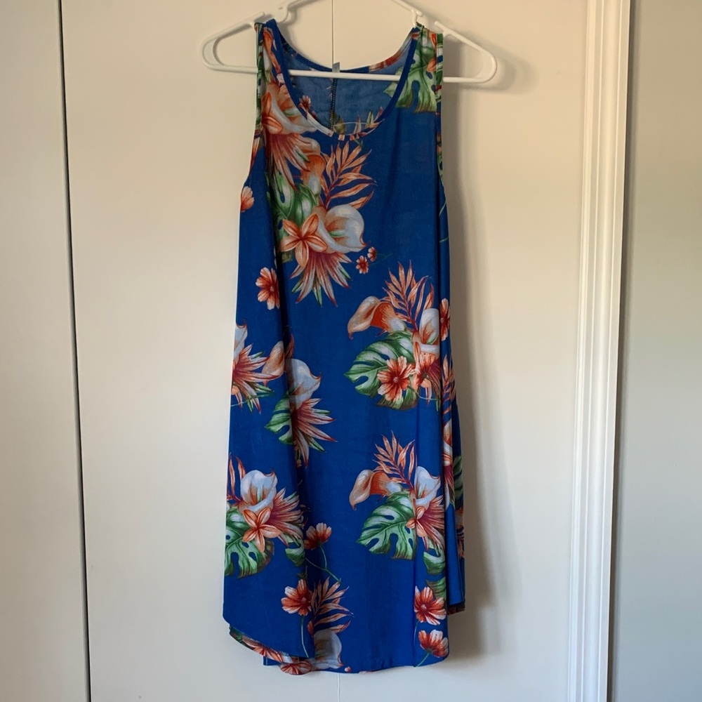 Tropical and Colorful Isla Bonita Dress One Size NWOT
